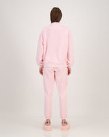 1/4 Zip Sweatshirt Light Pink