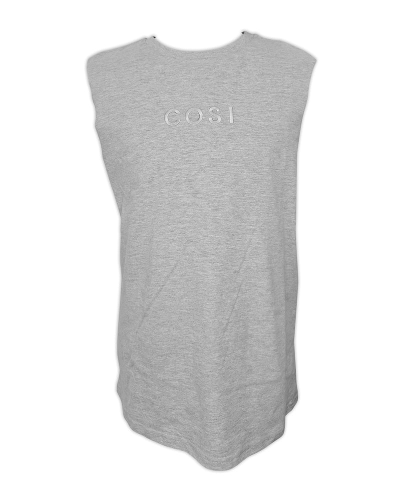 Sleeveless T-Shirt Grey