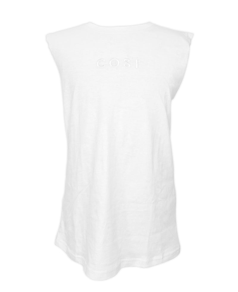 Sleeveless T-Shirt White
