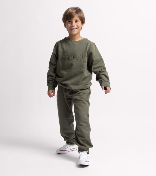 Kids Sweatpants Olive