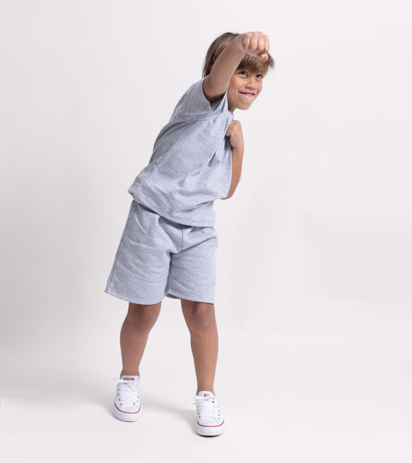 Kids Shorts Grey