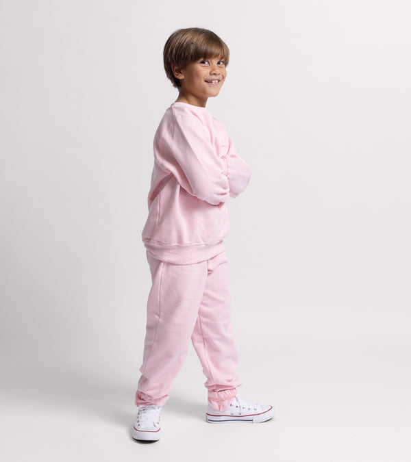 Kids Sweatpants Light Pink