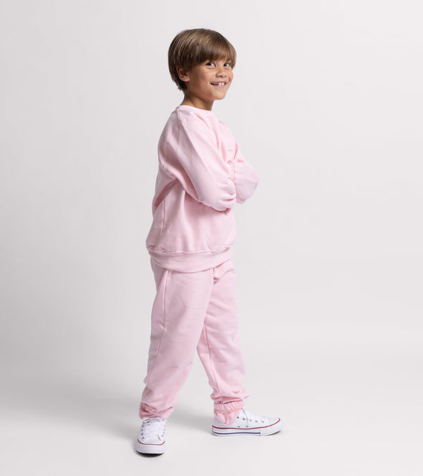 Kids Sweatshirt Light Pink