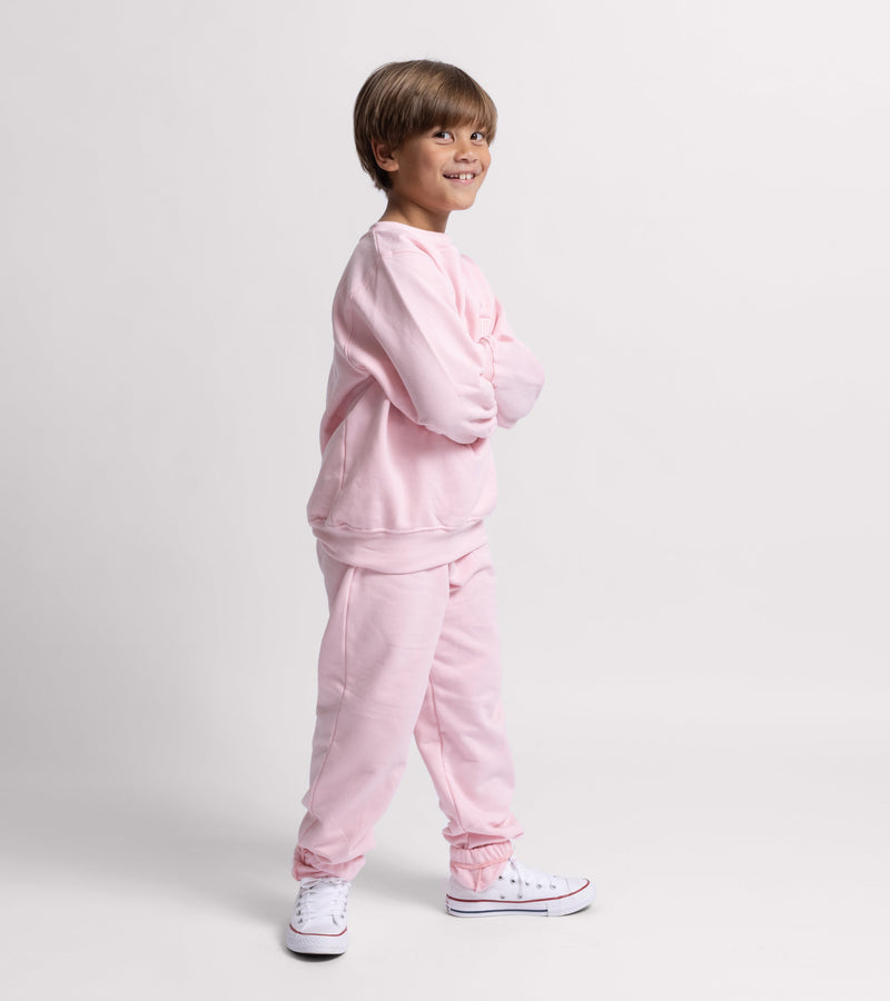 Kids Sweatshirt Light Pink