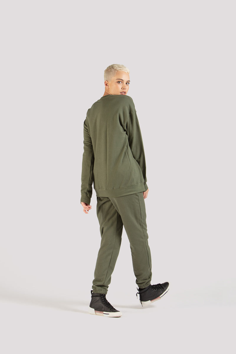 Sweatshirt Olive