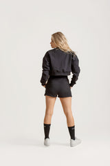 Cropped Sweatshirt Black