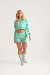 Cropped Sweatshirt Mint