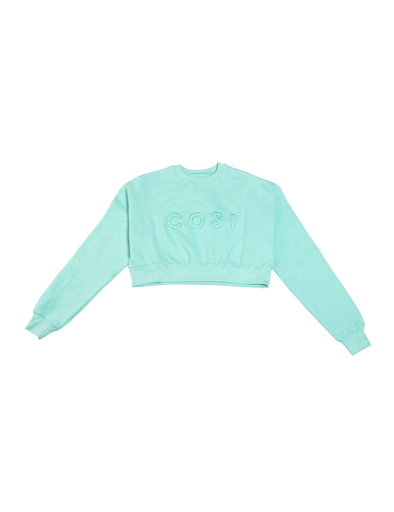 Cropped Sweatshirt Mint