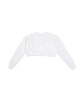 Cropped Sweatshirt White