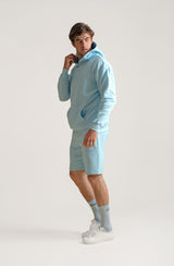 Hoodie Light Blue