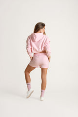 Cropped Hoodie Light Pink