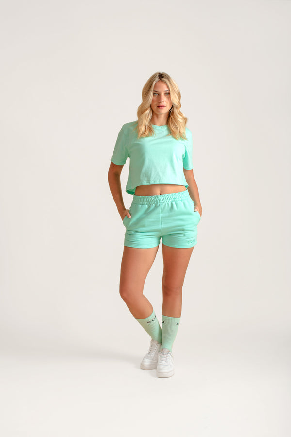 Cropped T-Shirt Mint