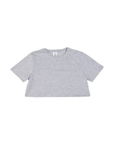 Cropped T-Shirt Grey