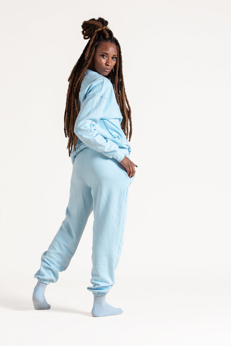 Sweatpants Light Blue