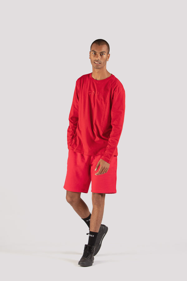 Long Shorts Red