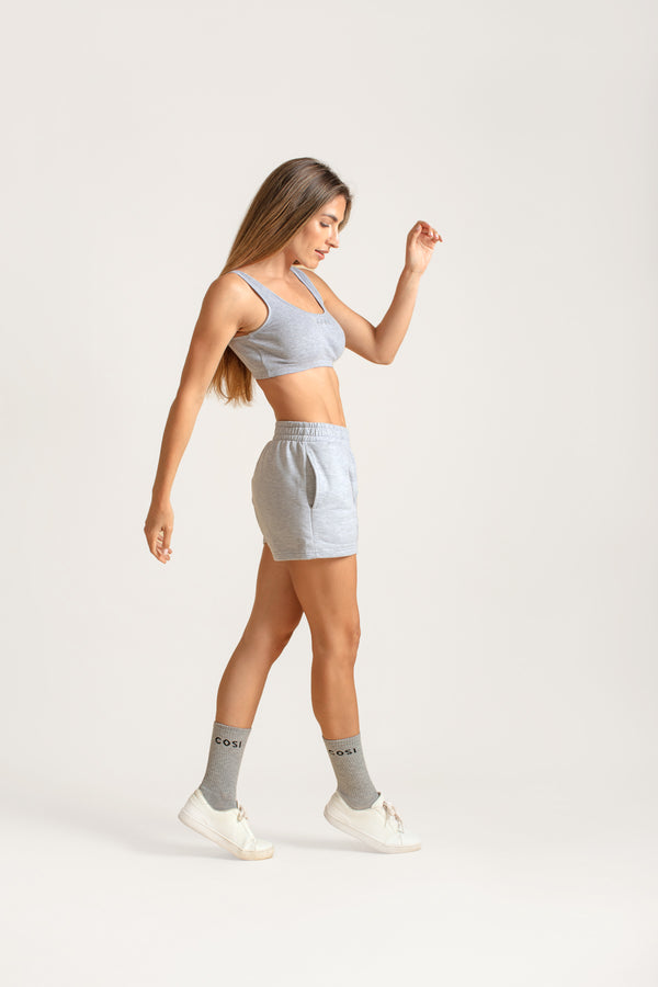 Short Shorts Grey