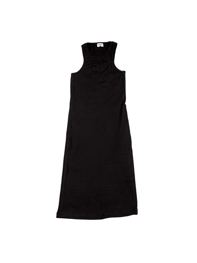 Racerback Bodycon Dress Black