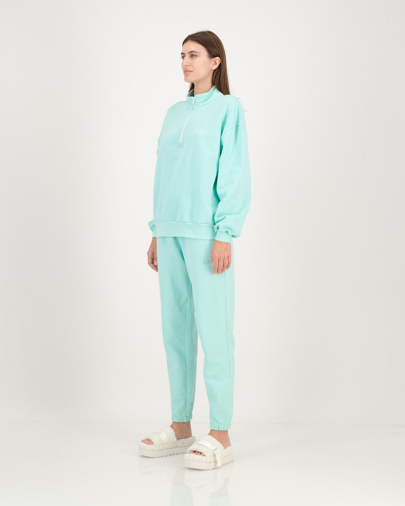 1/4 Zip Sweatshirt Mint