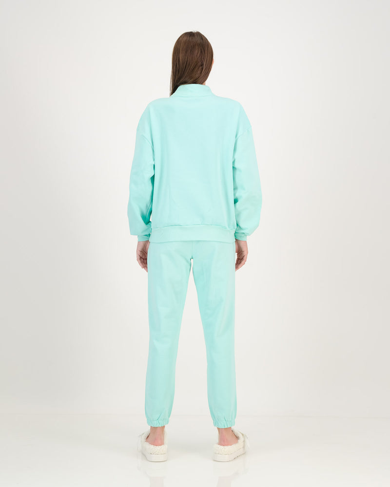1/4 Zip Sweatshirt Mint