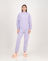 1/4 Zip Sweatshirt Lilac