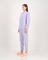 1/4 Zip Sweatshirt Lilac