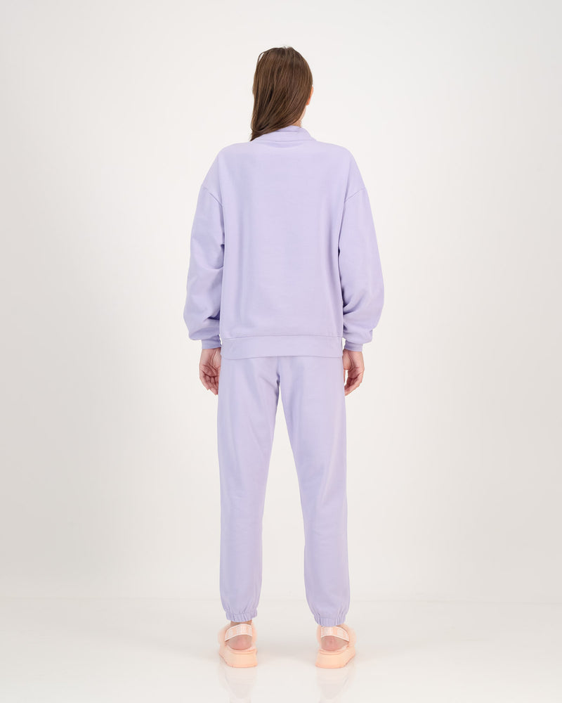 1/4 Zip Sweatshirt Lilac